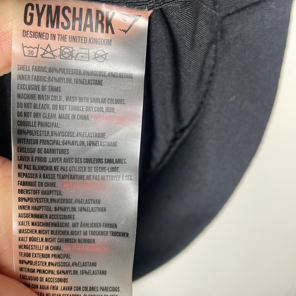 SOLD Gymshark | Women's Black Full Zip Hooded Jacket Size XL - Picture 7 of 7